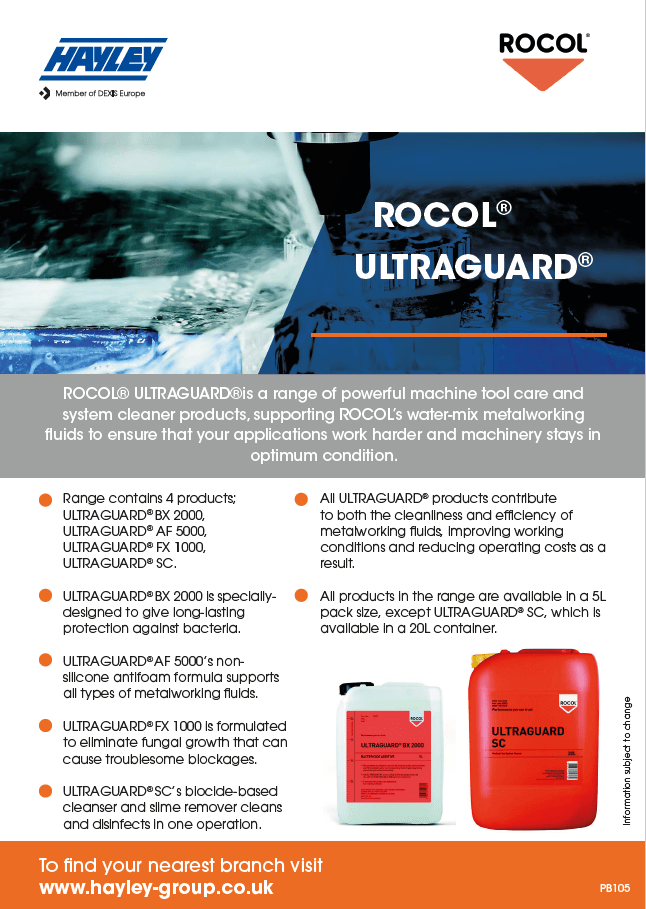 Rocol Ultraguard Product Bulletin