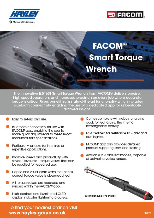 FACOM E.516ST Smart Torque Wrench