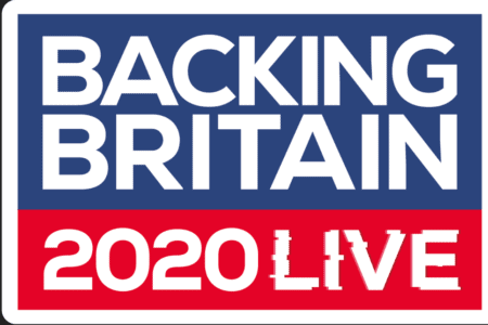 Backing Britain 2020 Live Logo