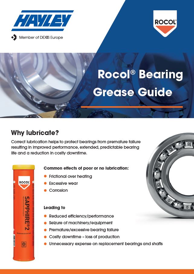 Rocol Bearing Grease Guide by Hayley Group