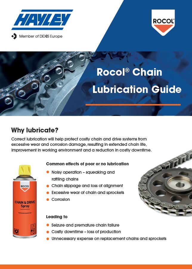 Rocol Chain Lubrication Guide Hayley Group