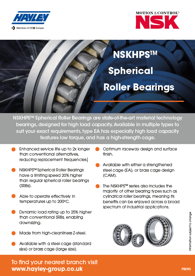 NSKHPS bearings