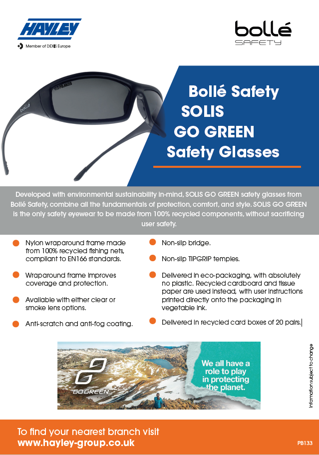Bolle Safety Solis Go Green