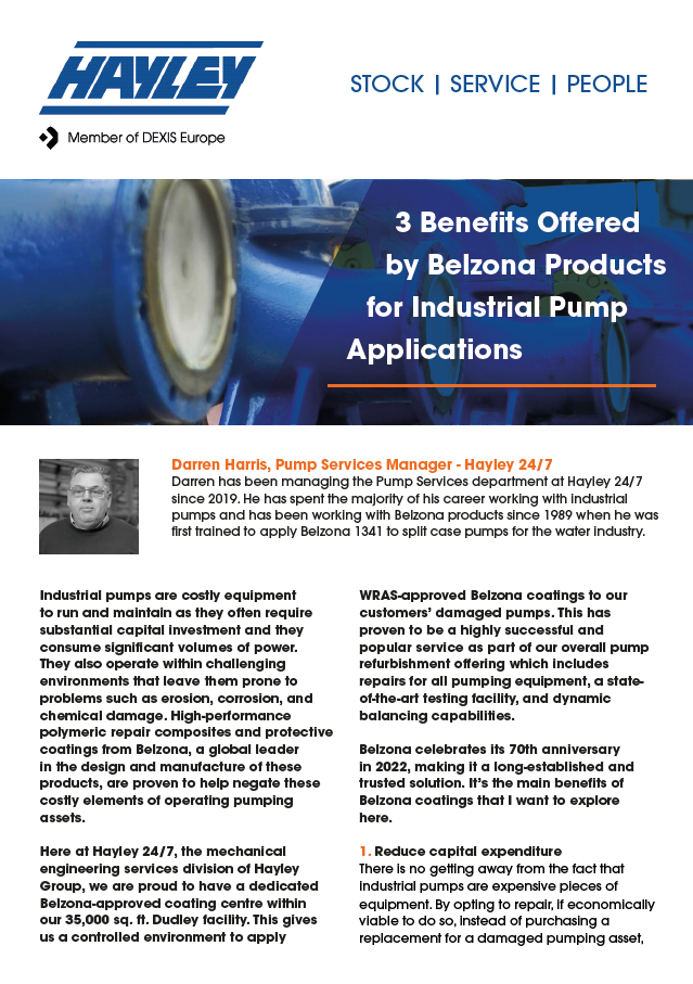 3 Benefits Offered By Belzona Products