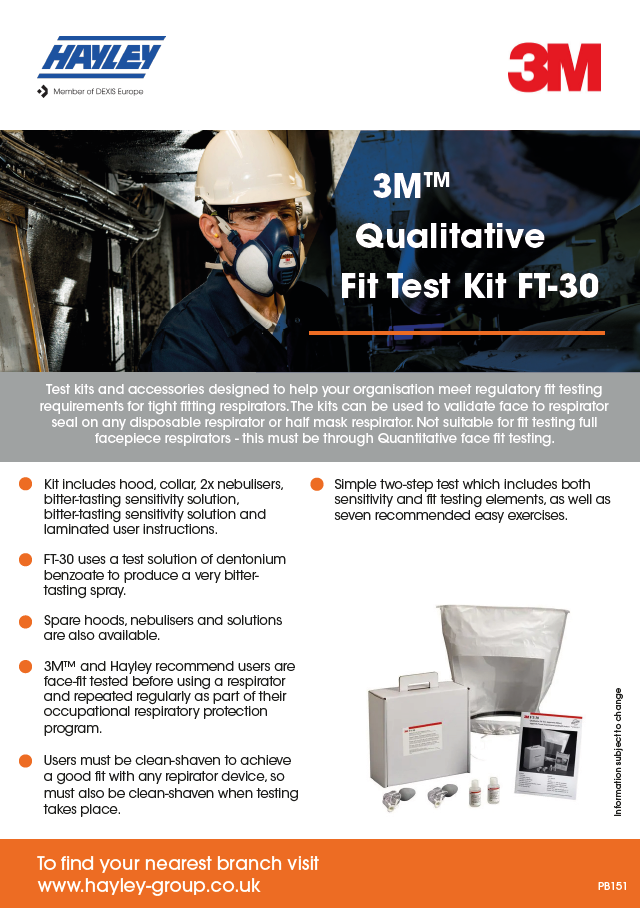 3M Qualitative Fit Test Kit FT 30