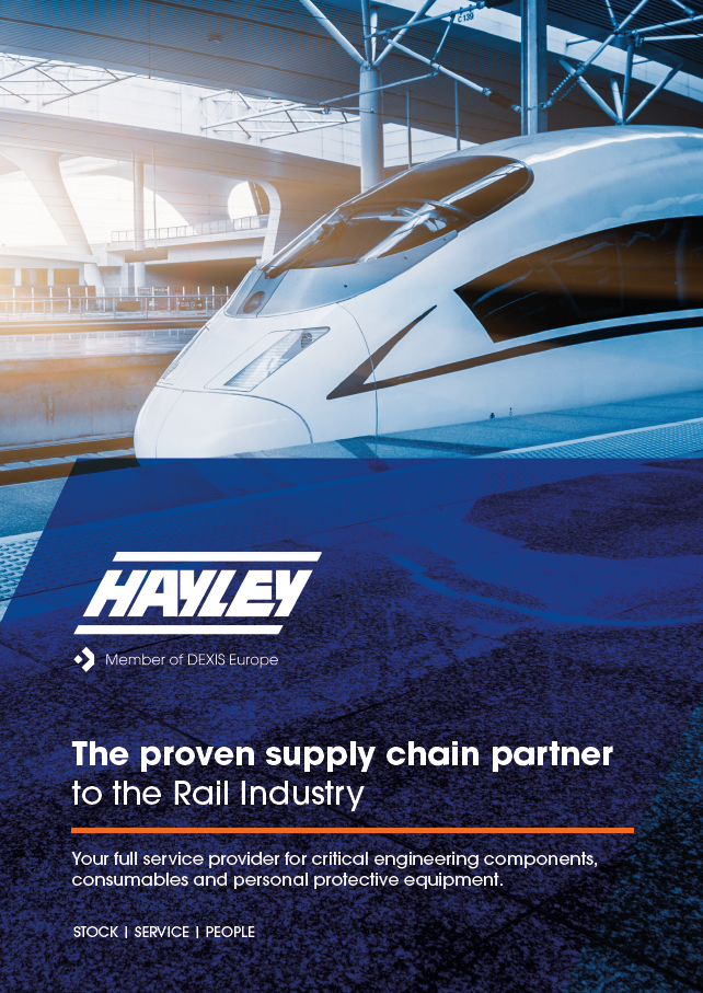 Hayley Rail Brochure front cover
