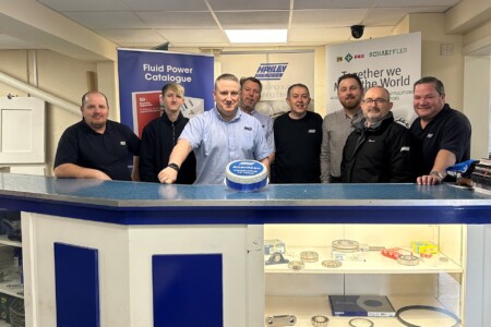the team at Hayley Aberdeen celebrating ten years in the business