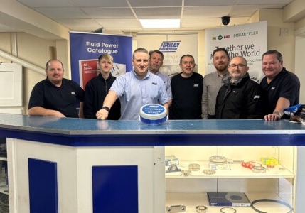 the team at Hayley Aberdeen celebrating ten years in the business